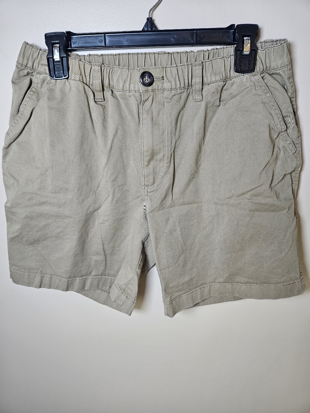 Chubbies Men's Tan Khaki Chino Shorts Size Medium Chino Casual Spring Summer